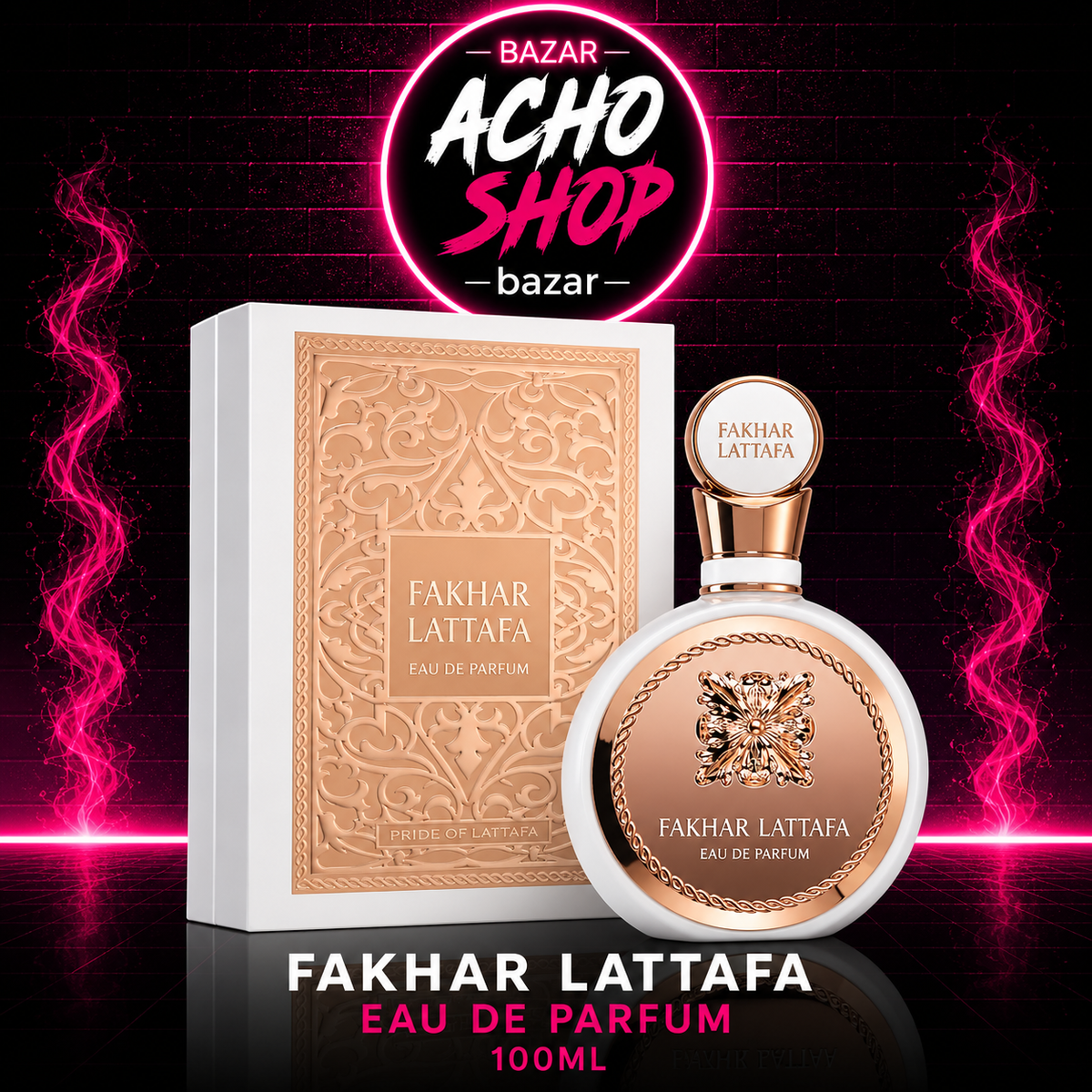 Fakhar Lattafa Rose Eau de Parfum 100 ml – Lattafa