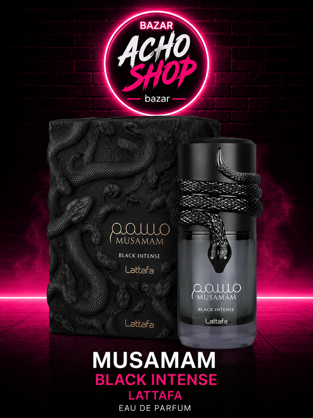 Musamam Black Intense Eau de Parfum 100 ml – Lattafa