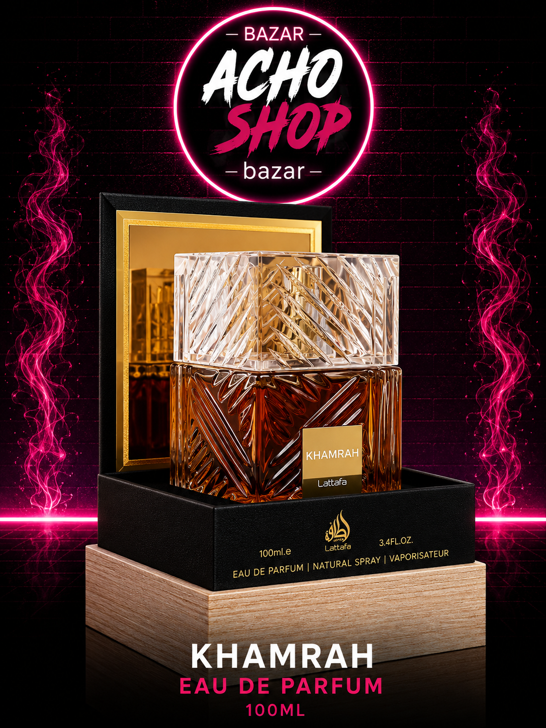 Khamrah Eau de Parfum 100 ml – Lattafa