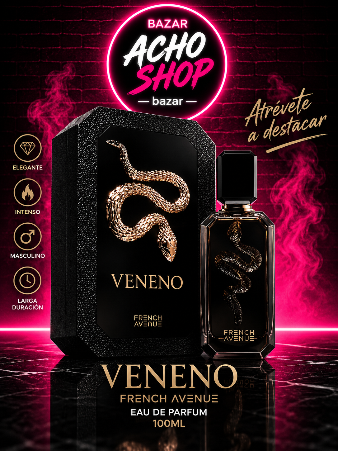 Veneno Eau de Parfum 100 ml – French Avenue