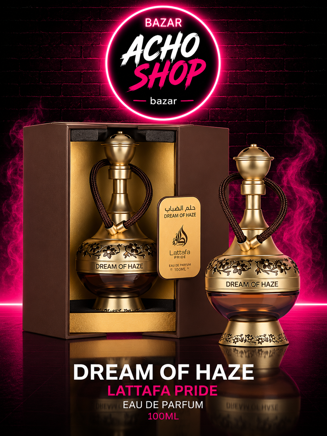 Dream of Haze Eau de Parfum 100 ml – Lattafa Pride