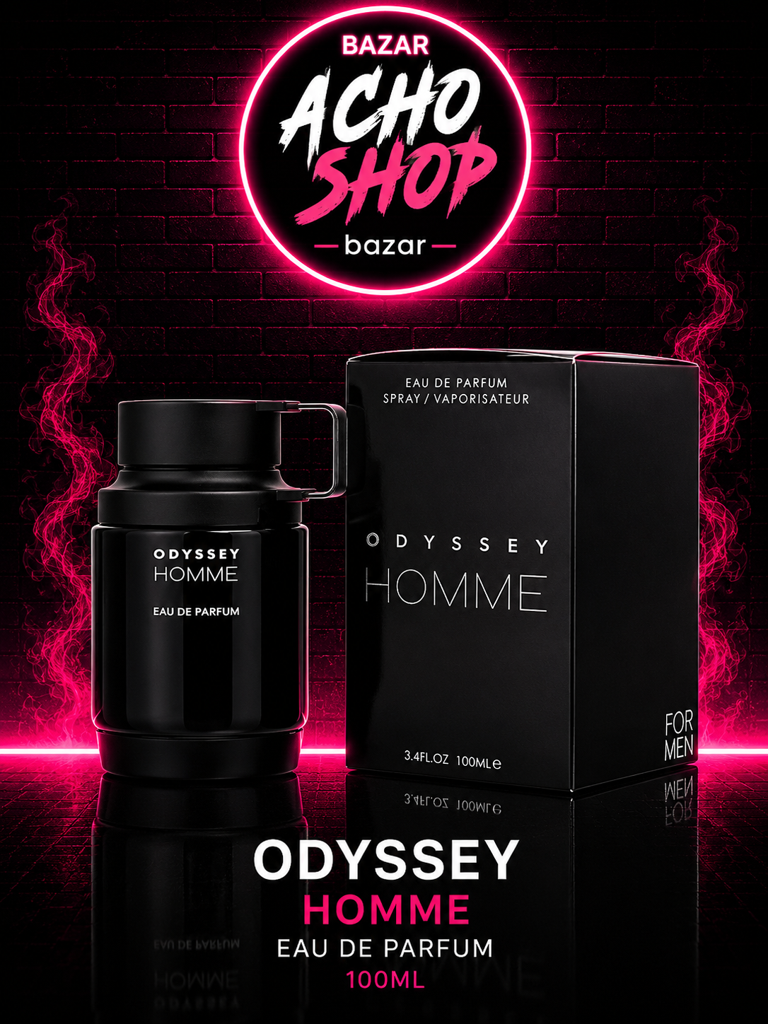Odyssey Homme Eau de Parfum 100 ml – Armaf