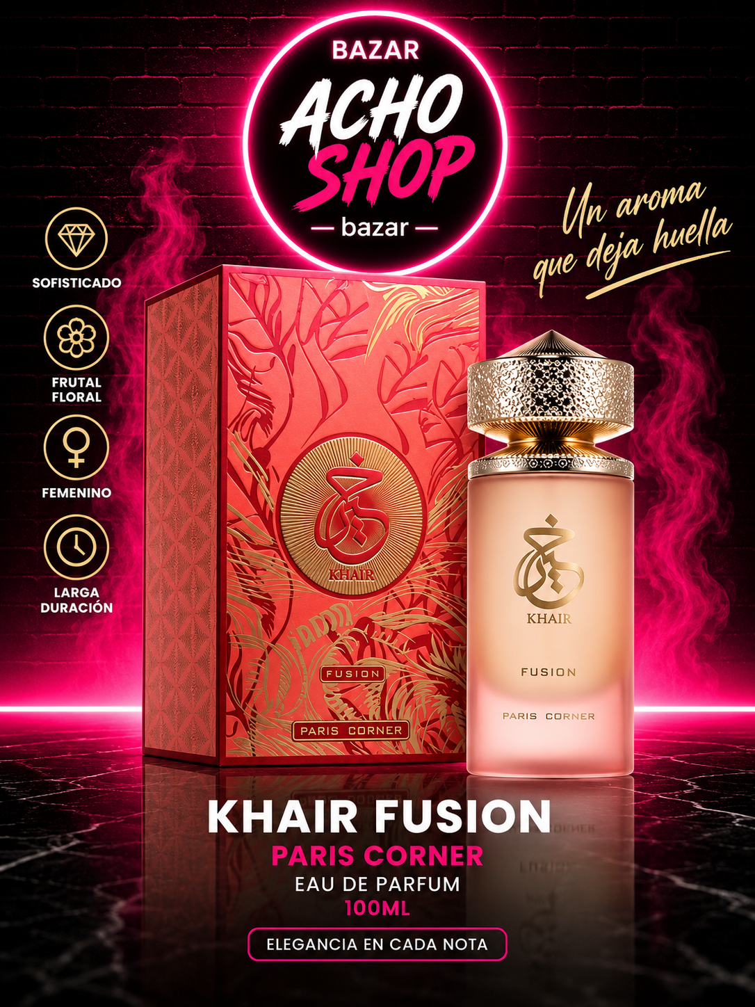 Khair Fusion Eau de Parfum 100 ml – Paris Corner