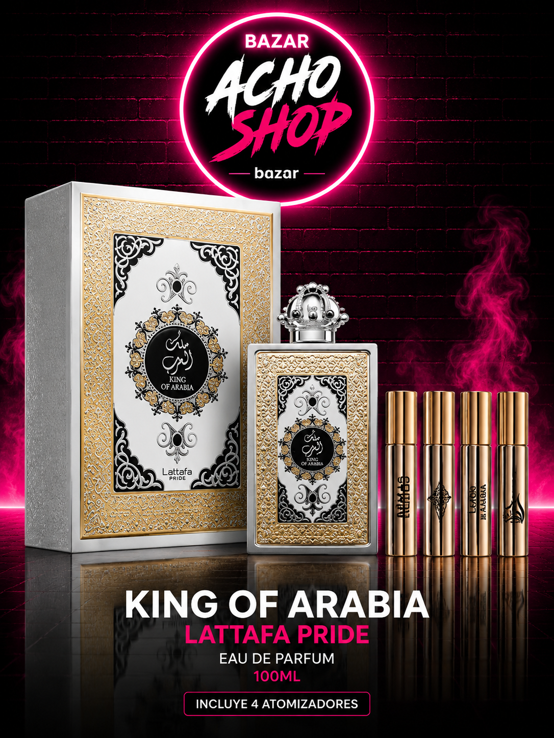 King of Arabia Eau de Parfum 100 ml – Lattafa Pride