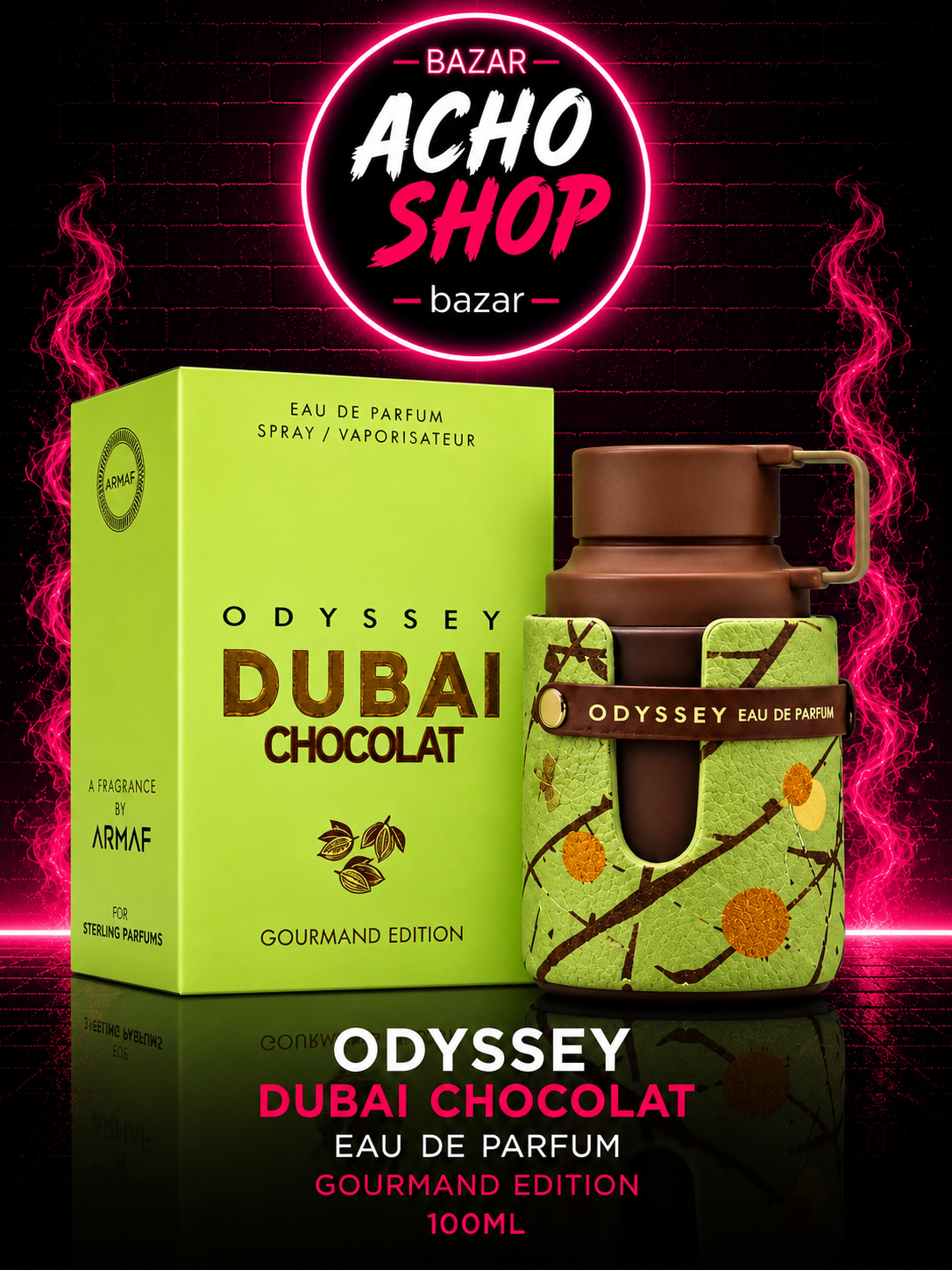 Odyssey Dubai Chocolat Eau de Parfum 100 ml – Armaf